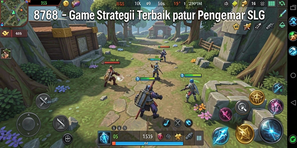 Tangkapan layar gameplay SLG yang menarik dan penuh aksi.