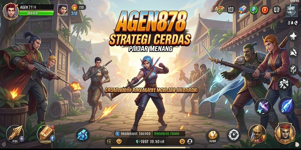 Screenshot gameplay AGEN878 menunjukkan aksi strategi seru dan mendebarkan.