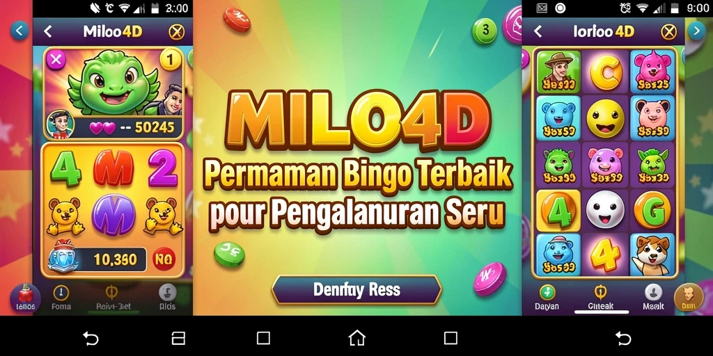 Tampilan gameplay seru MILO4D saat bermain Bingo.