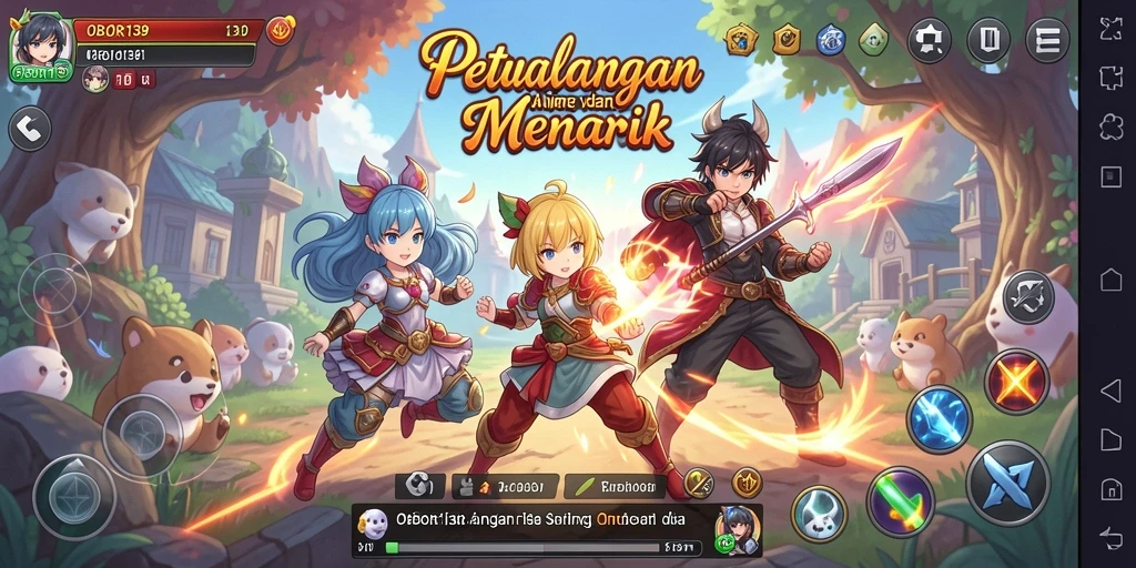 Gameplay seru dari OBOR138 dengan karakter Anime yang menawan.
