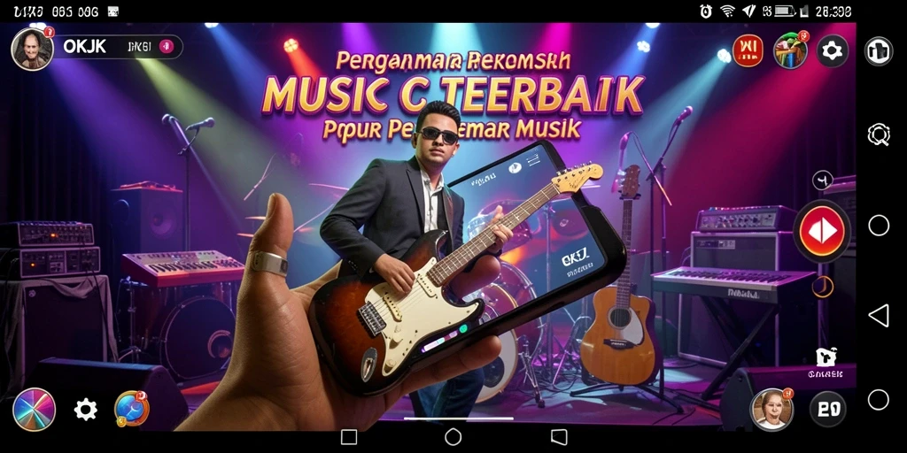 Tampilan gameplay OKJK yang seru dan interaktif.
