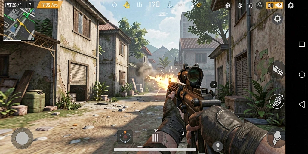 Tampilan gameplay PK95 yang seru dan penuh aksi.