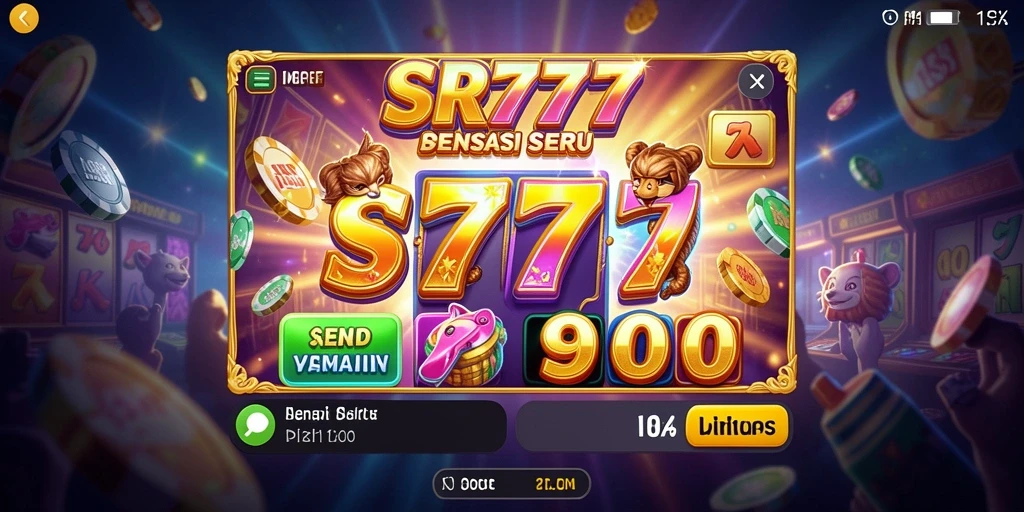 Screenshot gameplay SR777 menampilkan kegembiraan permainan Slot yang menawan.