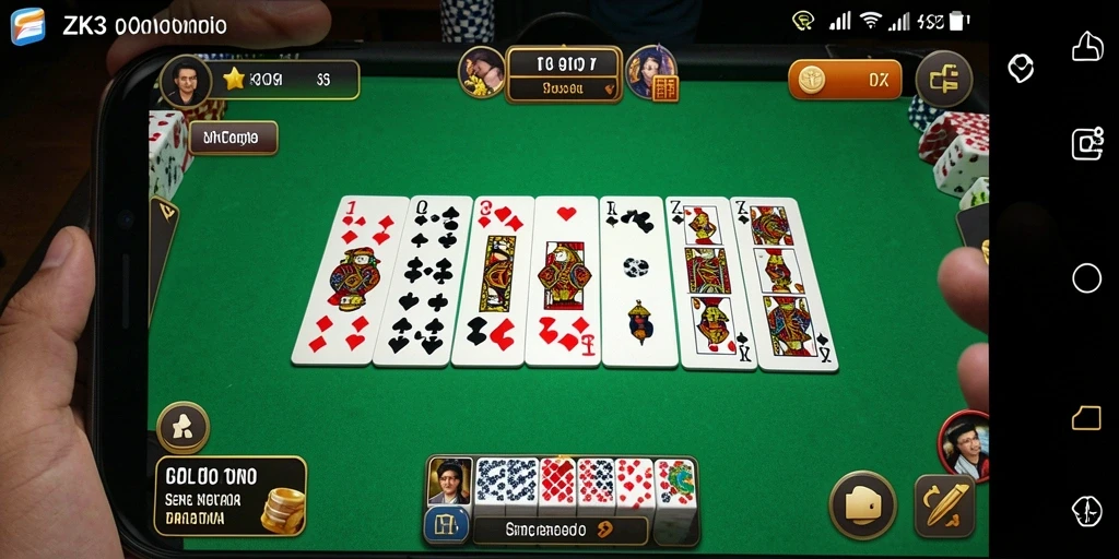 Screenshot gameplay ZK3 yang menarik dan penuh aksi.